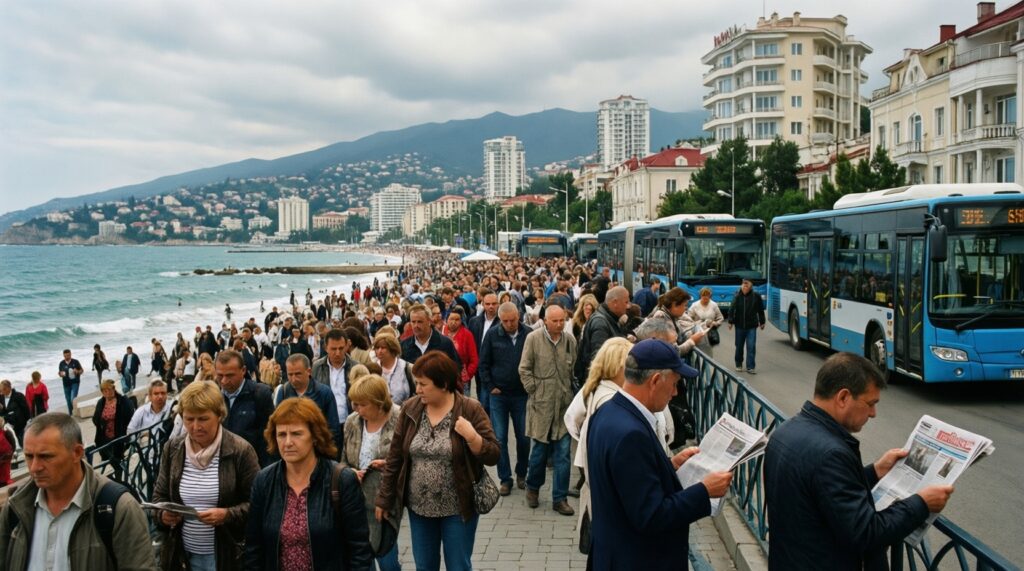 Районы и города Крыма: что произошло в Симферополе, Севастополе, Ялте, Керчи и Феодосии - иллюстрация
