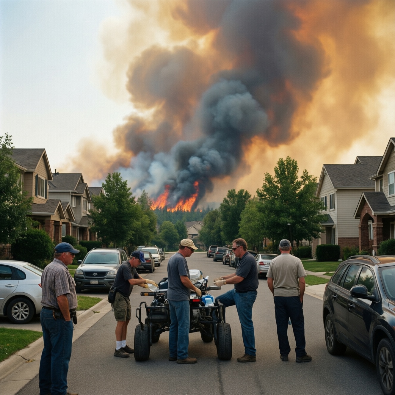 Экология и природные риски: воздух и вода при пожароопасности и реакции жителей