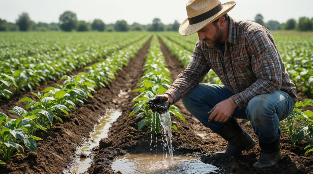 Сельское хозяйство: урожай, вода для поливов, поддержка фермеров и рынки сбыта - иллюстрация