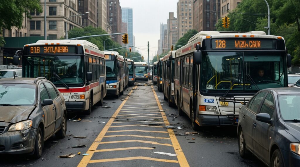 Транспорт и инфраструктура: развитие дорог, общественный транспорт, важные стройки - иллюстрация