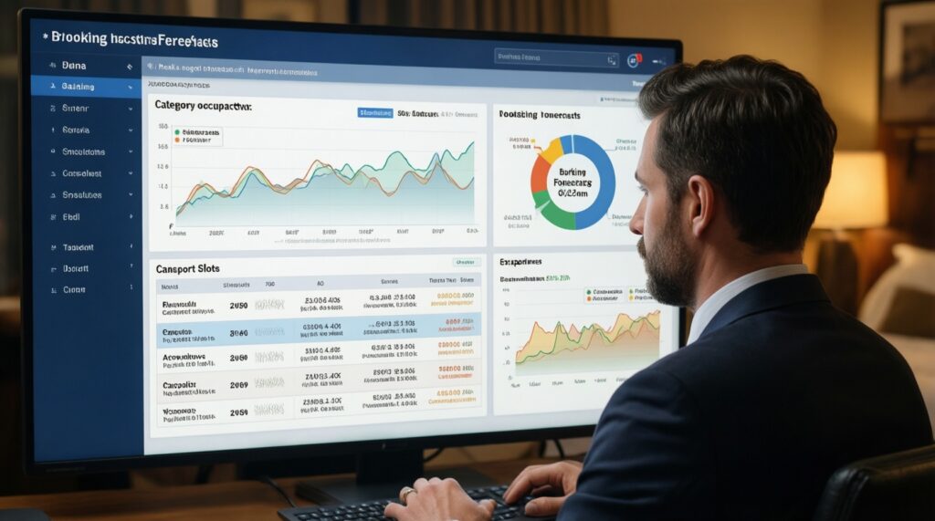 Туристический сезон: загрузка курортов, бронирования, транспорт и сервис на местах - иллюстрация