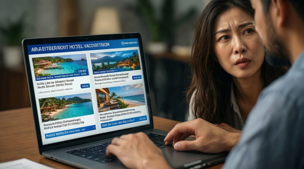 Курортный сезон: загрузка гостиниц, цены, бронирования и ожидания туристов - иллюстрация