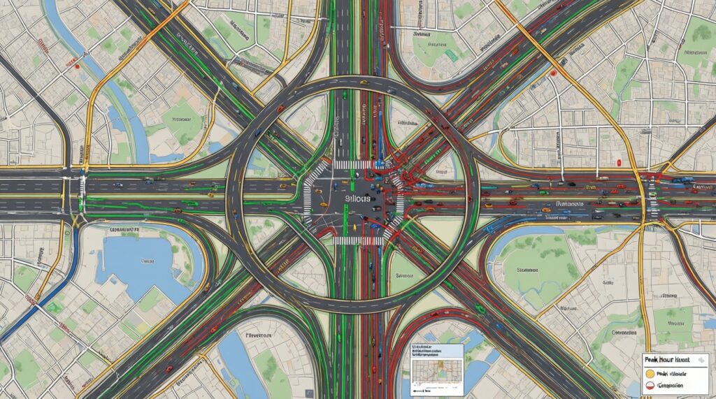 Ситуация на дорогах: пробки, ремонты, аварийность и альтернативные маршруты - иллюстрация