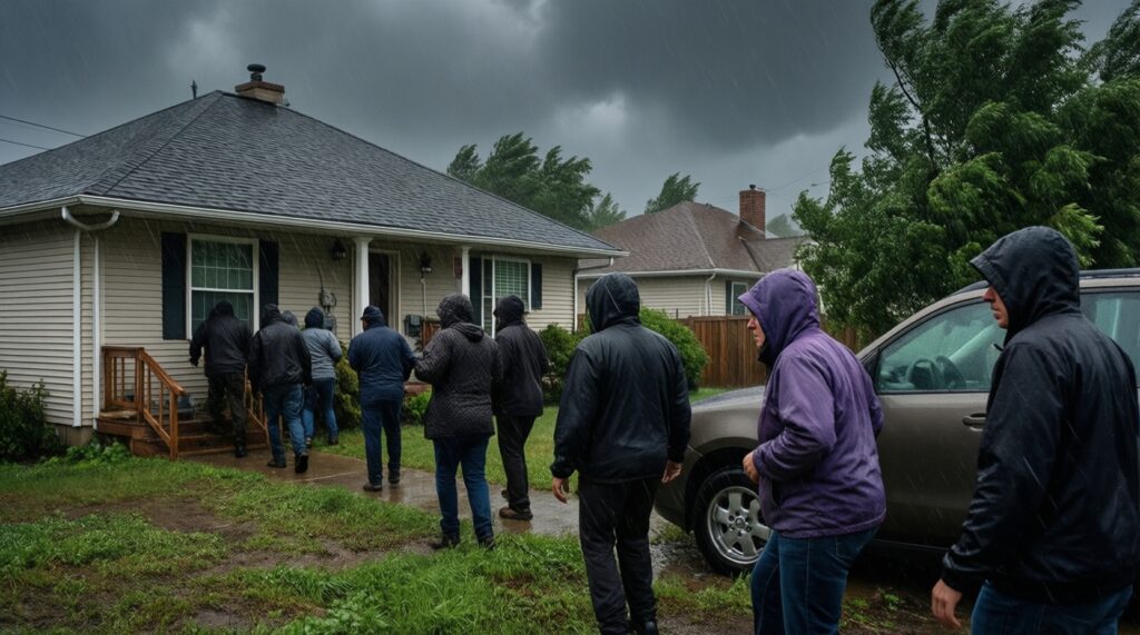 Погода и последствия: штормовые предупреждения, подтопления, пожароопасность - иллюстрация