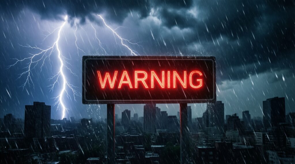 Погода и последствия: штормовые предупреждения, подтопления, пожароопасность - иллюстрация