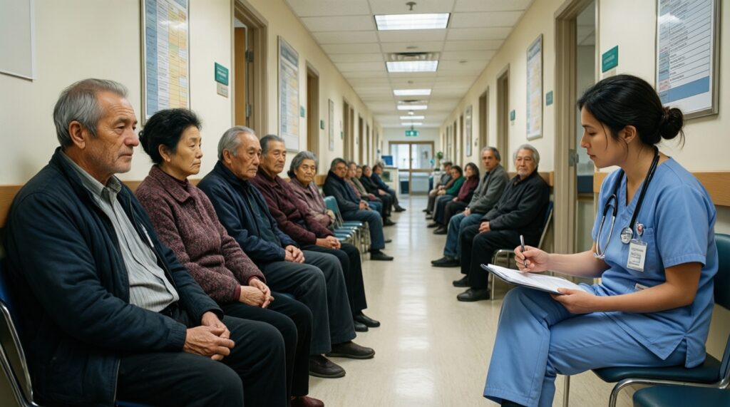 Здравоохранение: очереди, доступность лекарств, работа поликлиник и скорой - иллюстрация