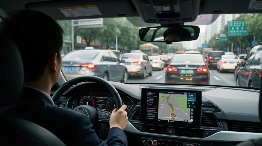 Ситуация на дорогах: пробки, перекрытия, ремонты и альтернативные маршруты - иллюстрация